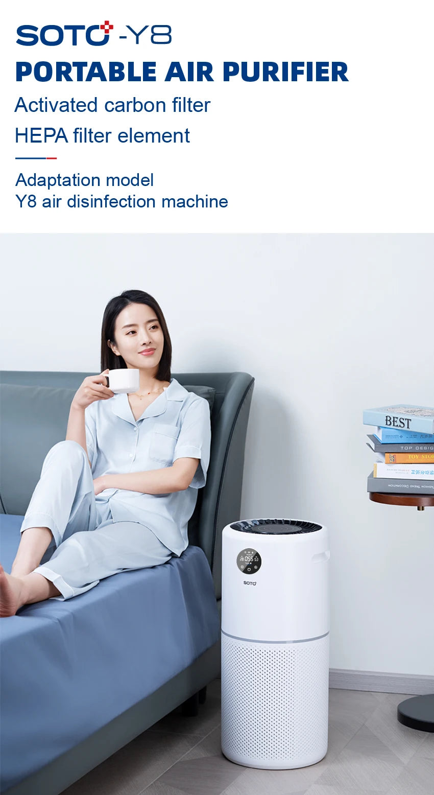 SOTO-Y8 & BK100 Activated Carbon Filter