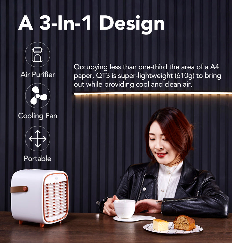 QT3 Portable Air Purifier