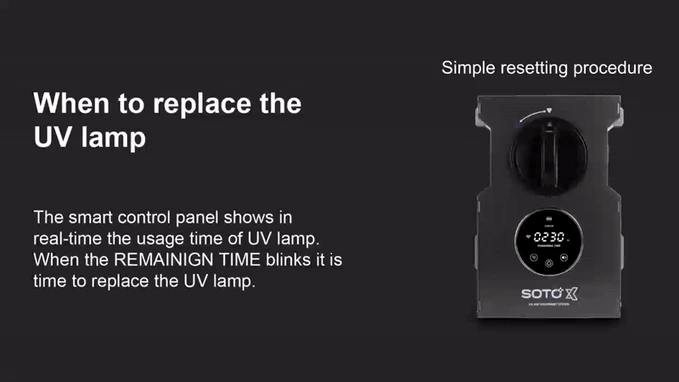 SOTO-X Whole-Home UV-C HVAC system